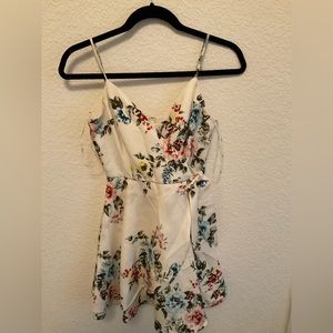 Floral Juniors Skater Dress